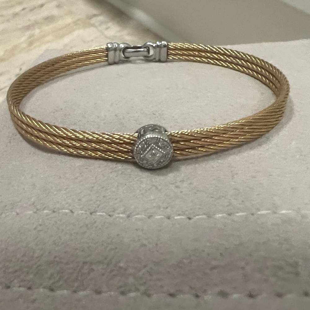 ALOR Diamond Station Bracelet